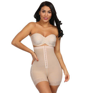 Wear High-waisted Body-shaping Breathable Breast-supporting Corset Shapewear